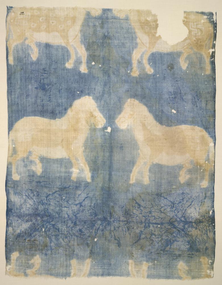 图片[1]-banner; textile; 幡(Chinese); 紡織品(Chinese) BM-MAS.885.a-China Archive